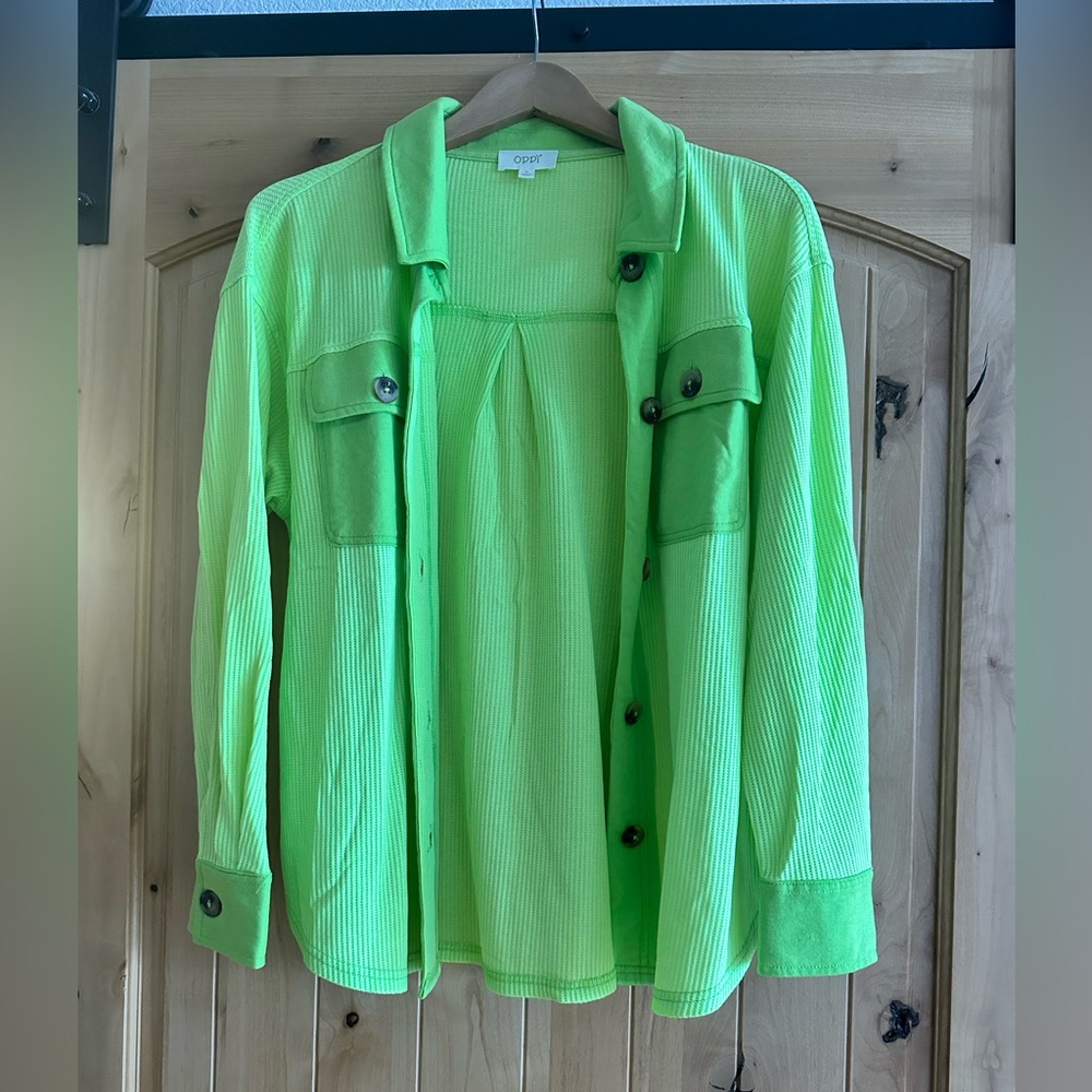 ODDY Neon Green Jacket